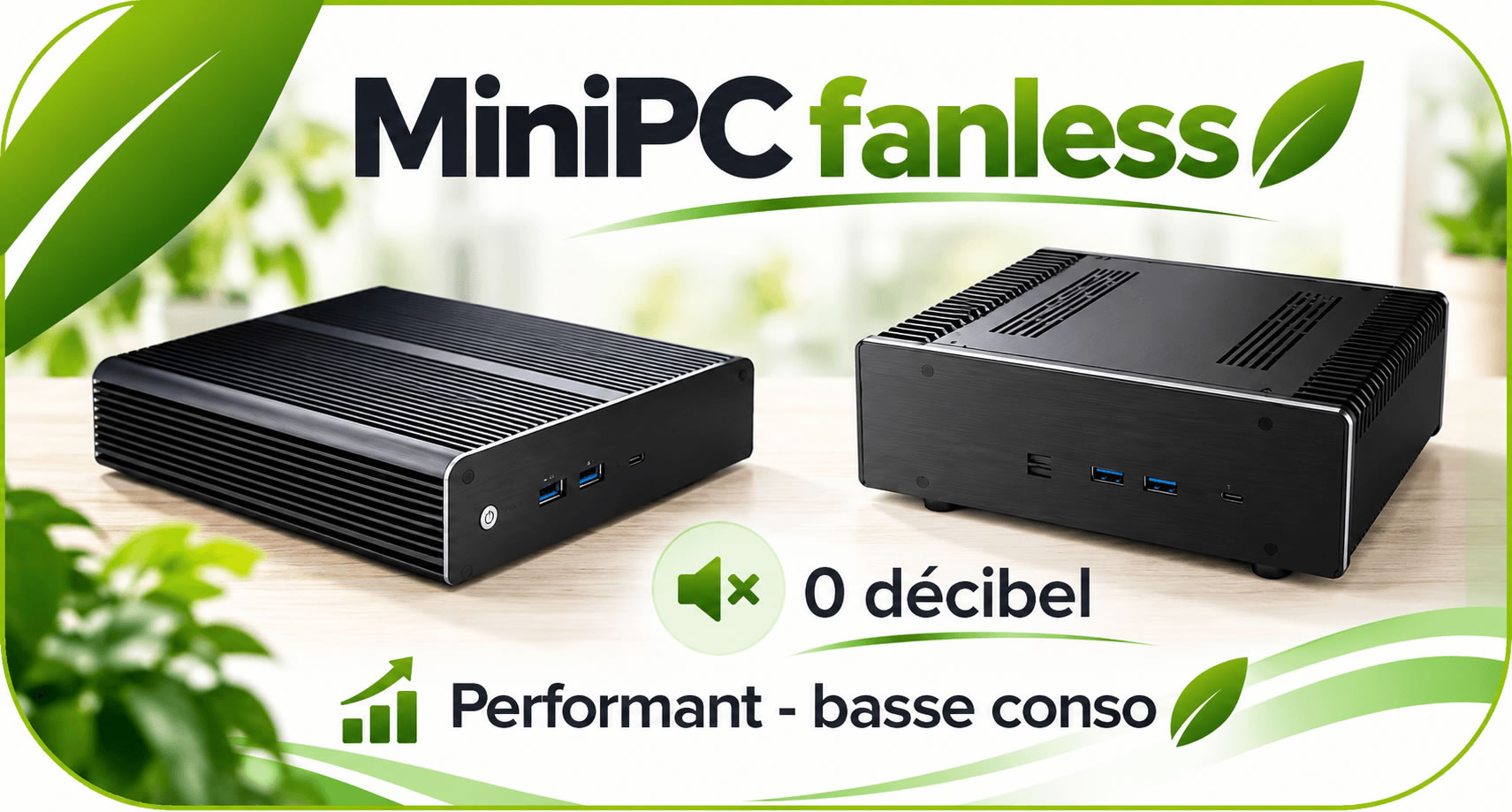 MiniPC ultra silencieux performant et basse consommation